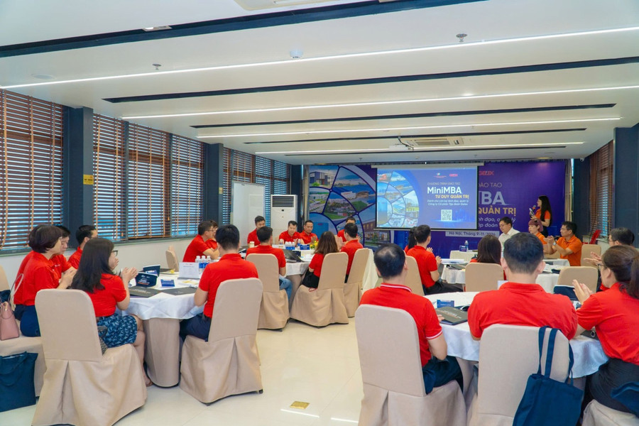 Chương trình đào tạo Mini MBA Tư duy Quản trị dành cho Lãnh đạo và cán bộ quản lý cấp cao của Tập đoàn GELEX.