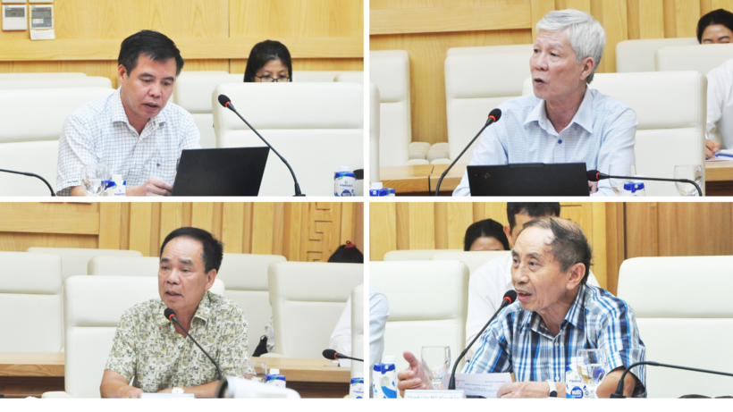 Các chuyên gia phát biểu tại hội nghị.