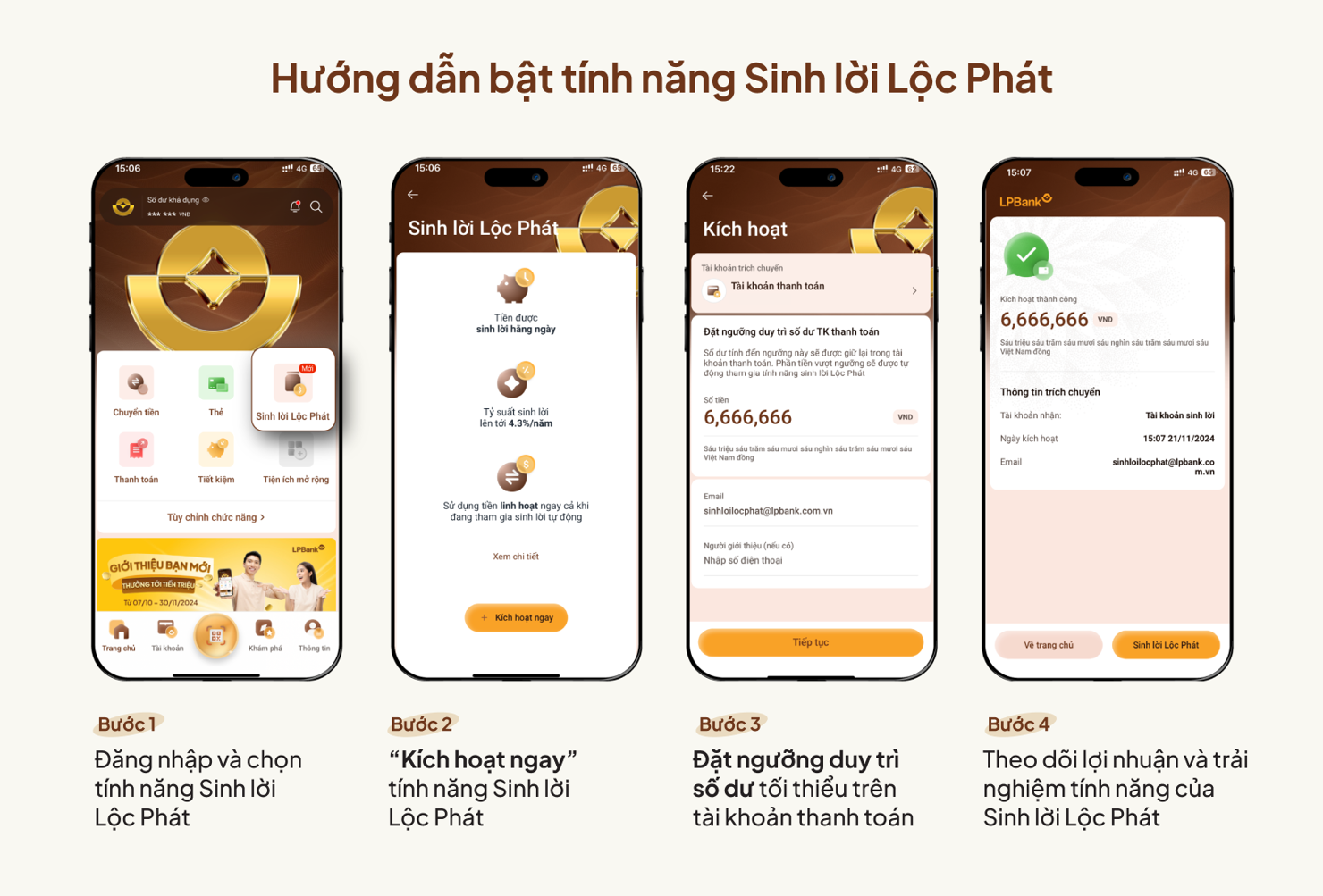 Sinh lời Lộc Phát 2.0: Tài khoản thanh toán “đẻ lãi” tới 4,5%/năm – mức sinh lời tốt nhất thị trường hiện nay - Ảnh 1