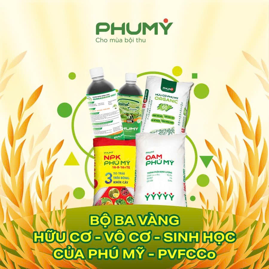 PVFCCo – Phú Mỹ ra mắt Hữu cơ Phú Mỹ Organic, hoàn thiện “Bộ ba vàng”