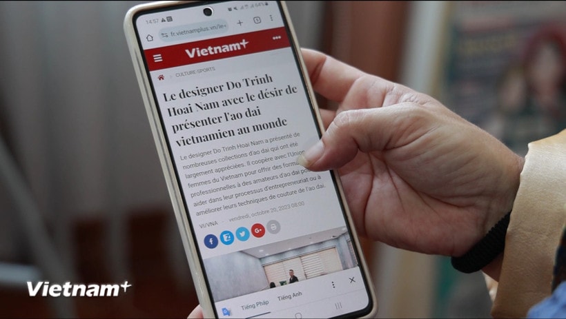 Việc thu thập dữ liệu của người dùng được Vietnamplus quan tâm chú trọng triển khai