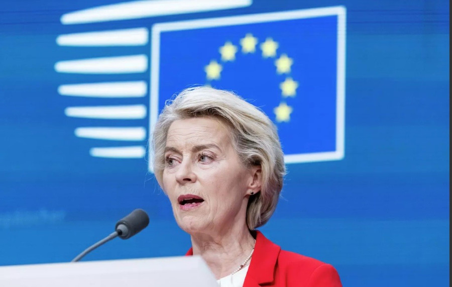Chủ tịch Ủy ban Châu Âu Ursula von der Leyen.