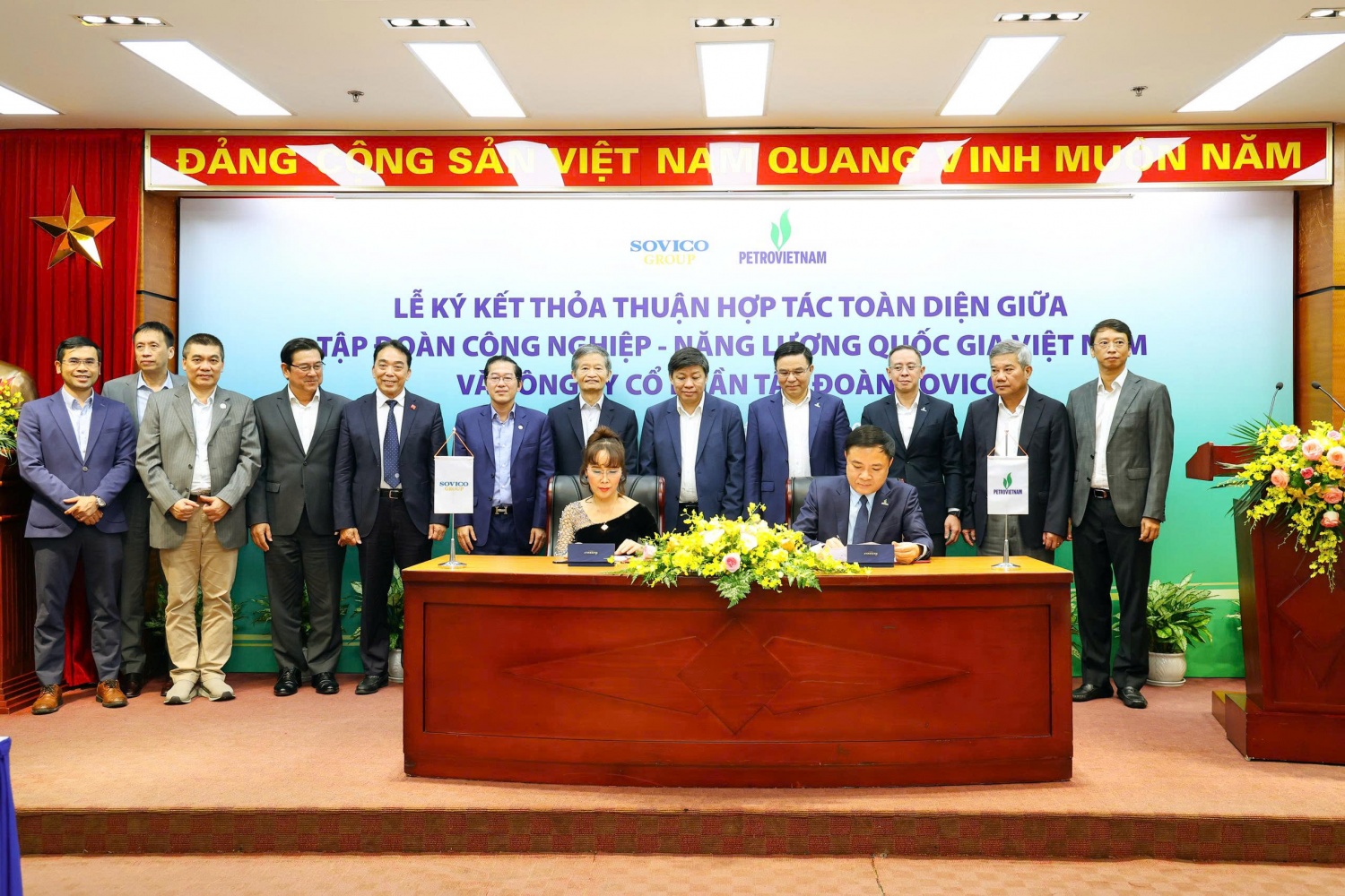 Petrovietnam hợp tác toàn diện với SOVICO: Động lực mới cho phát triển năng lượng và kinh tế biển