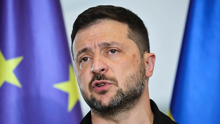 Tổng thống Ukraine Vladimir Zelensky