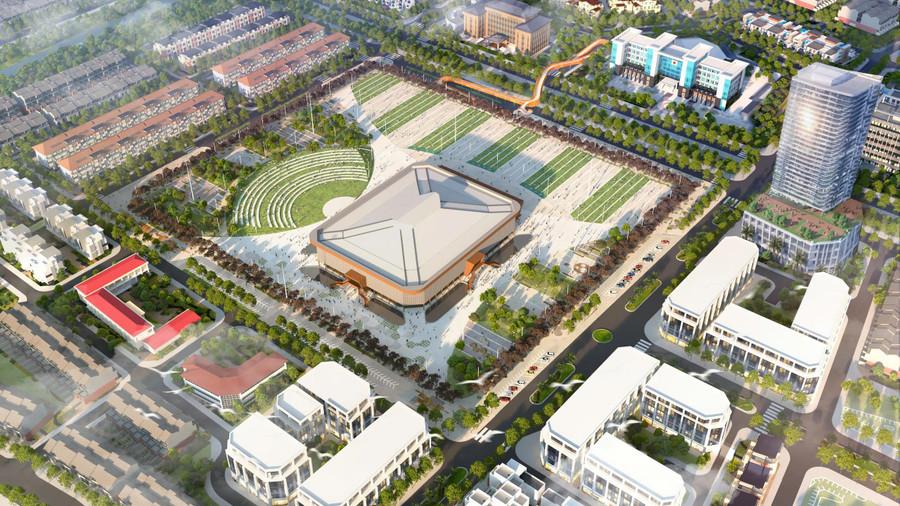 Quảng trường Văn hoá Thể thao TP Huế sẽ khánh thành trong dịp này. z6917523759756-8b2ec3970945e3b8196c8f5fc19e941c.jpg