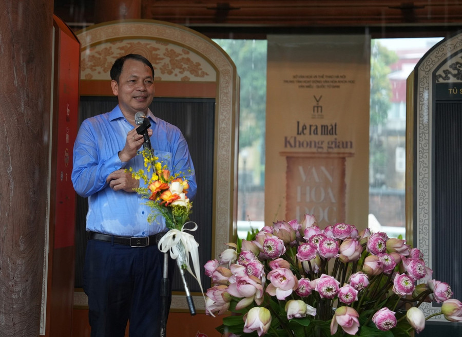 Ông Lê Xuân Kiêu, Giám đốc Trung tâm Hoạt động VHKH Văn Miếu - Quốc Tử Giám. van-mieu-1.jpg