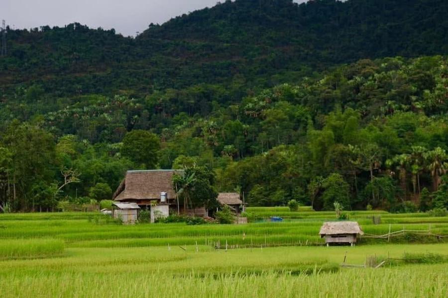 Những ngôi nhà mang màu sắc văn hóa của người dân bản địa yên bình bên cảnh sắc đất trời. 1000040295.jpg