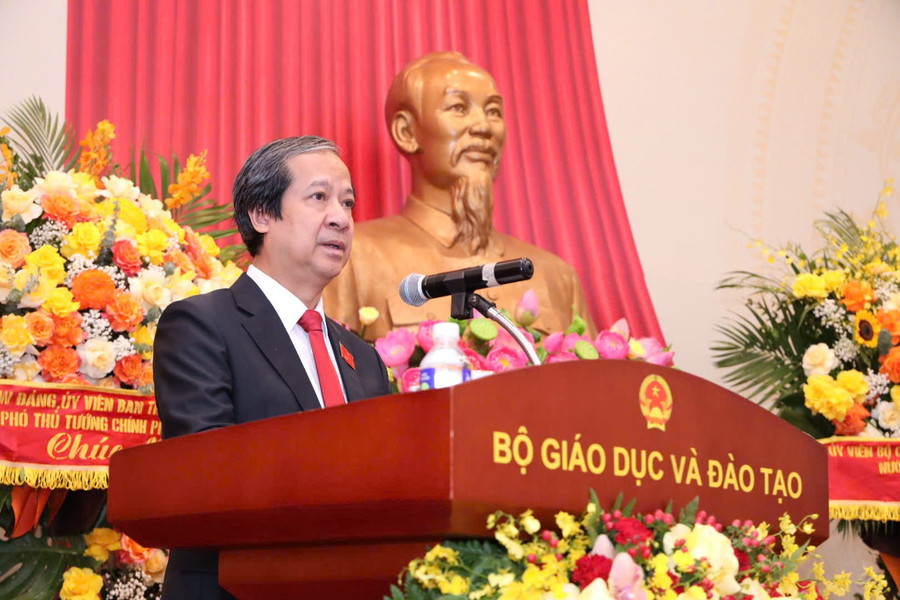 Bí thư Đảng ủy, Bộ trưởng Nguyễn Kim Sơn phát biểu tại phiên trù bị Đại hội. dai-hoi-6.jpg