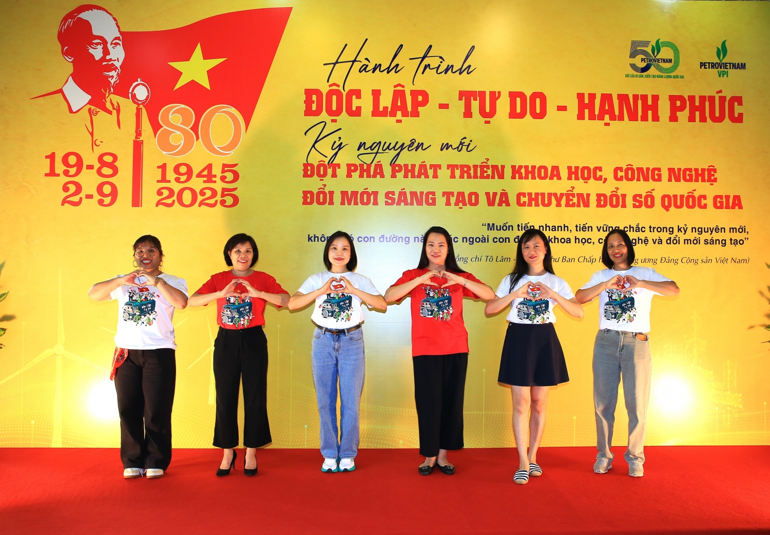 Người lao động Petrovietnam hân hoan đón Tết Độc lập 2025