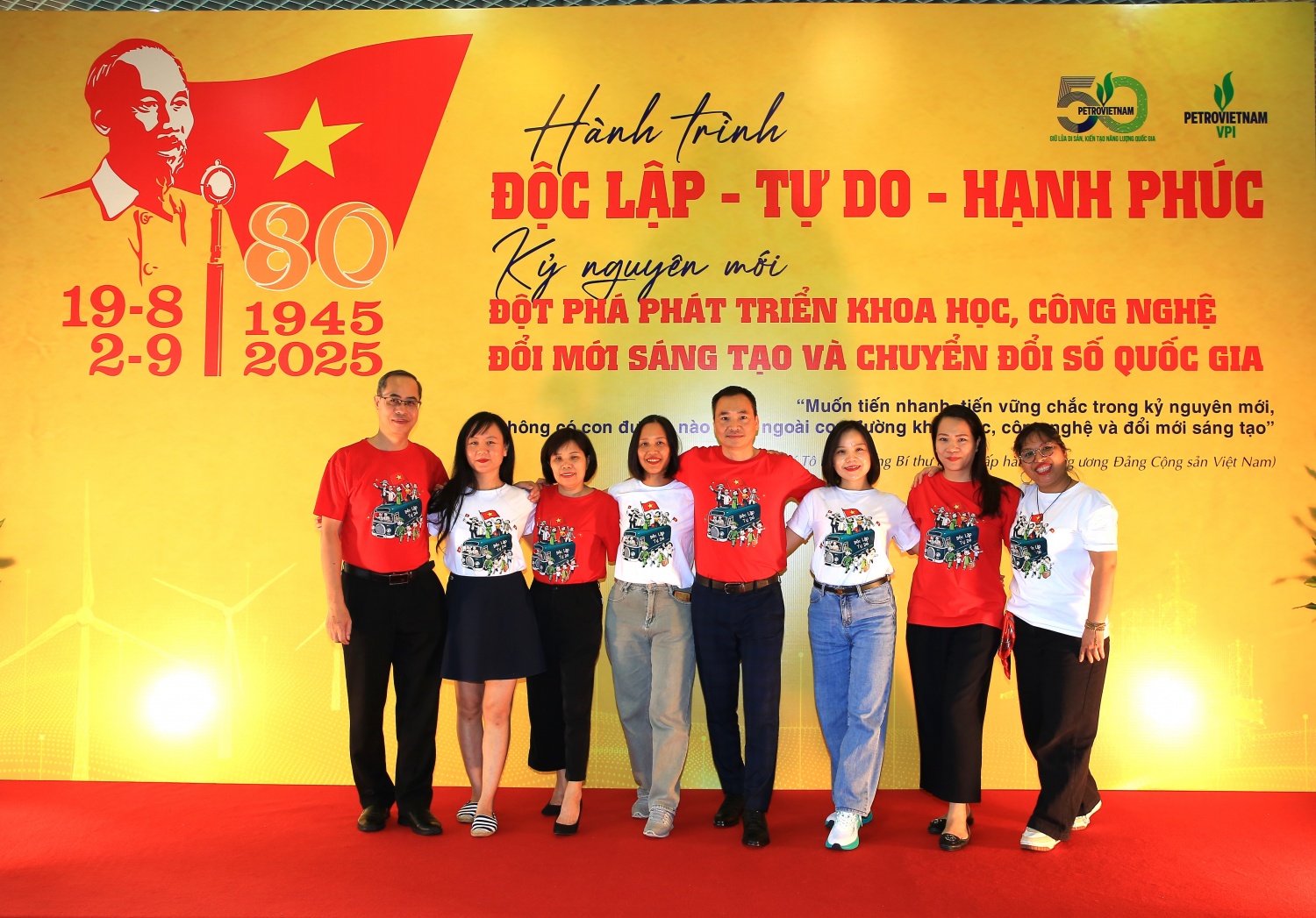Người lao động Petrovietnam hân hoan đón Tết Độc lập 2025