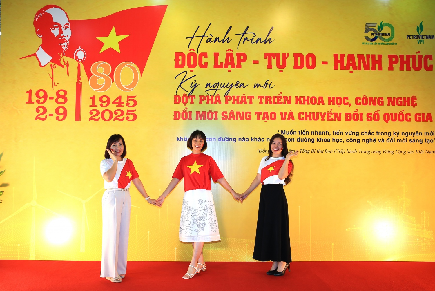 Người lao động Petrovietnam hân hoan đón Tết Độc lập 2025