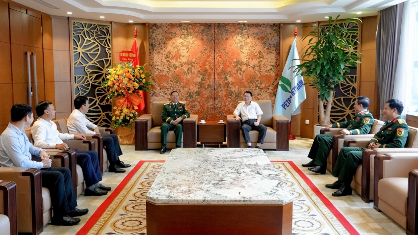 Đoàn công tác Trung ương Hội CCB Việt Nam chúc mừng Petrovietnam nhân kỷ niệm 50 năm thành lập Tập đoàn