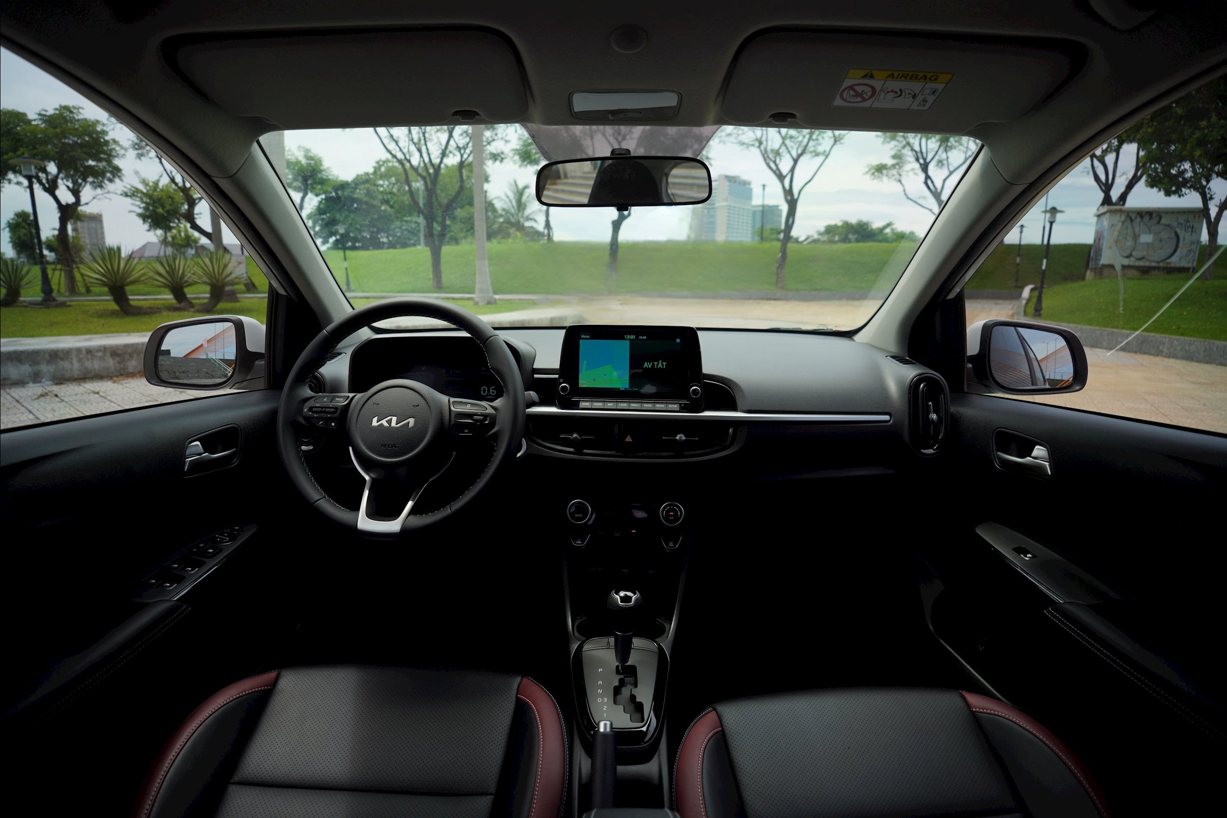 Thiết kế khoang nội thất của Kia Morning 2025 - Ảnh: Thaco Auto