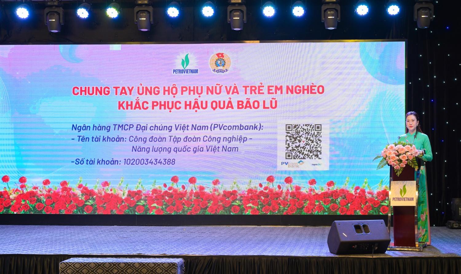 Phụ nữ Petrovietnam: Tự tin, bản lĩnh, tiên phong trong kỷ nguyên mới Phụ nữ Petrovietnam: Tự tin, bản lĩnh, tiên phong trong kỷ nguyên mới