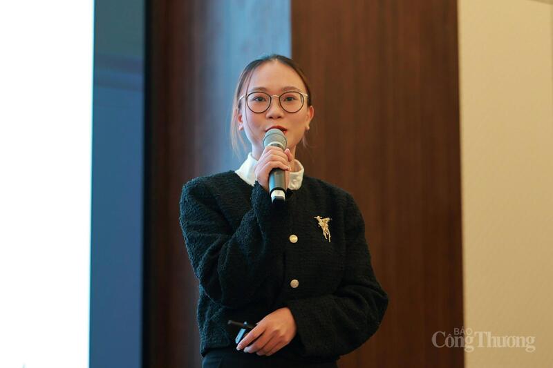 Bà Đỗ Thị Thanh Hương, Trưởng phòng Nghiên cứu thị trường Công ty Cổ phần Khoa học Dữ liệu Metric. Ảnh: Quỳnh Trang