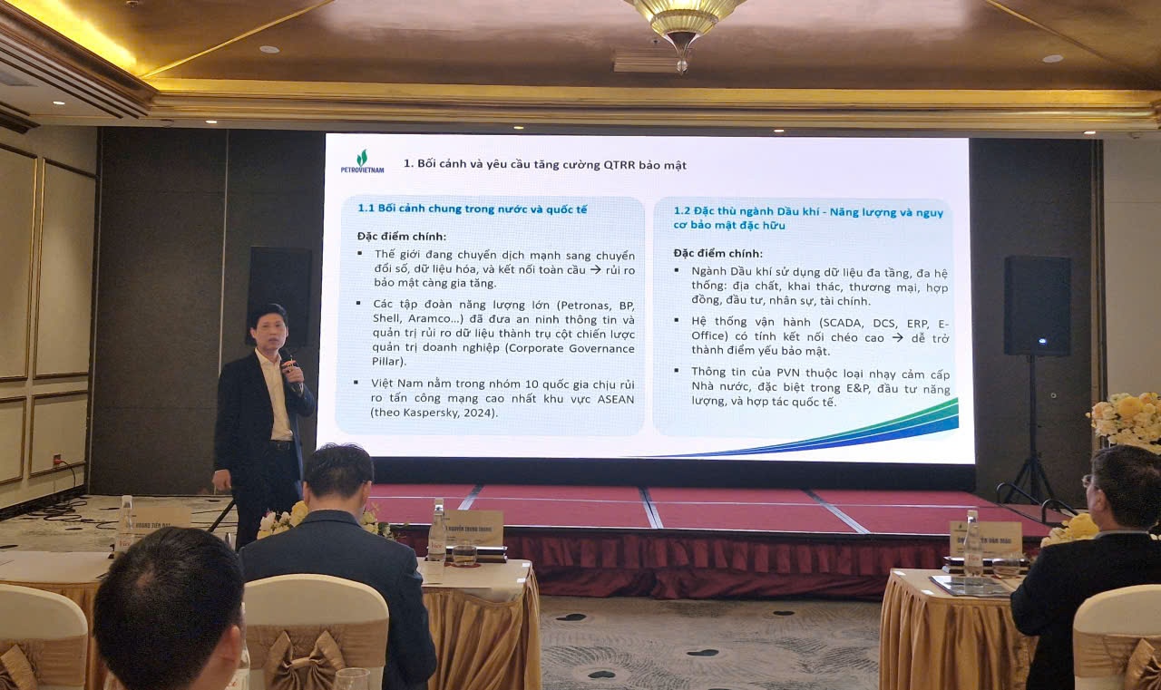 Petrovietnam tăng cường bảo mật thông tin và quản lý tài liệu trong tình hình mới