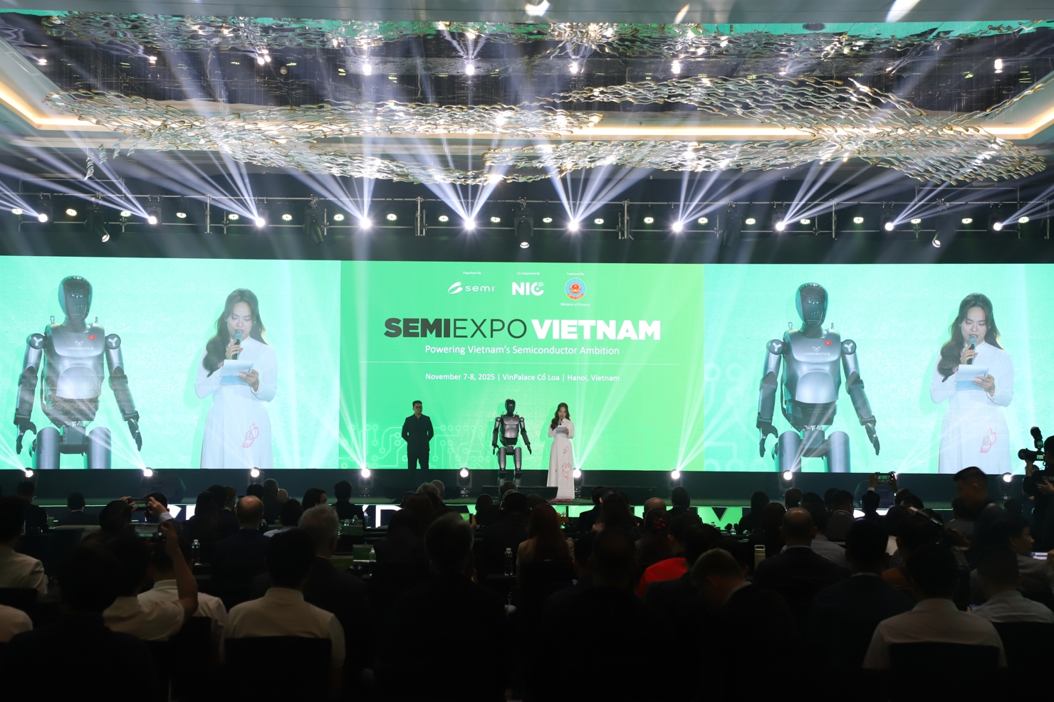 SEMIExpo Việt Nam 2025 chính thức được khai mạc sáng ngày 7/11.
