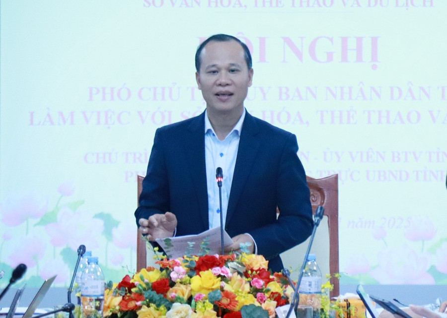 Ông Mai Sơn - Phó Chủ tịch Thường trực UBND tỉnh Bắc Ninh phát biểu tại hội nghị. 1-copy-1.jpg