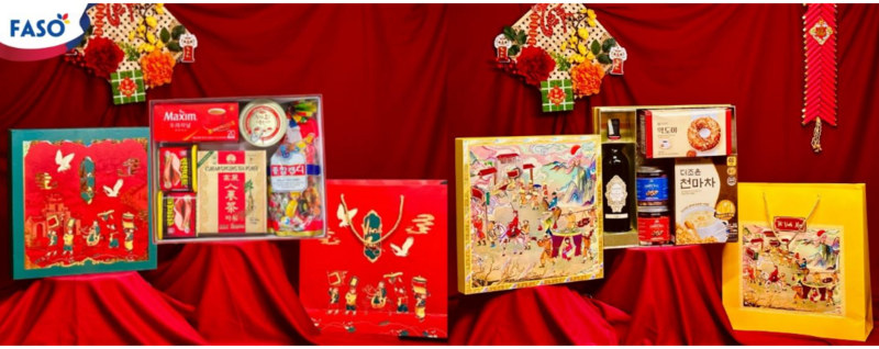Set quà Tết FASO – Sang trọng, ý nghĩa, đong đầy yêu thương