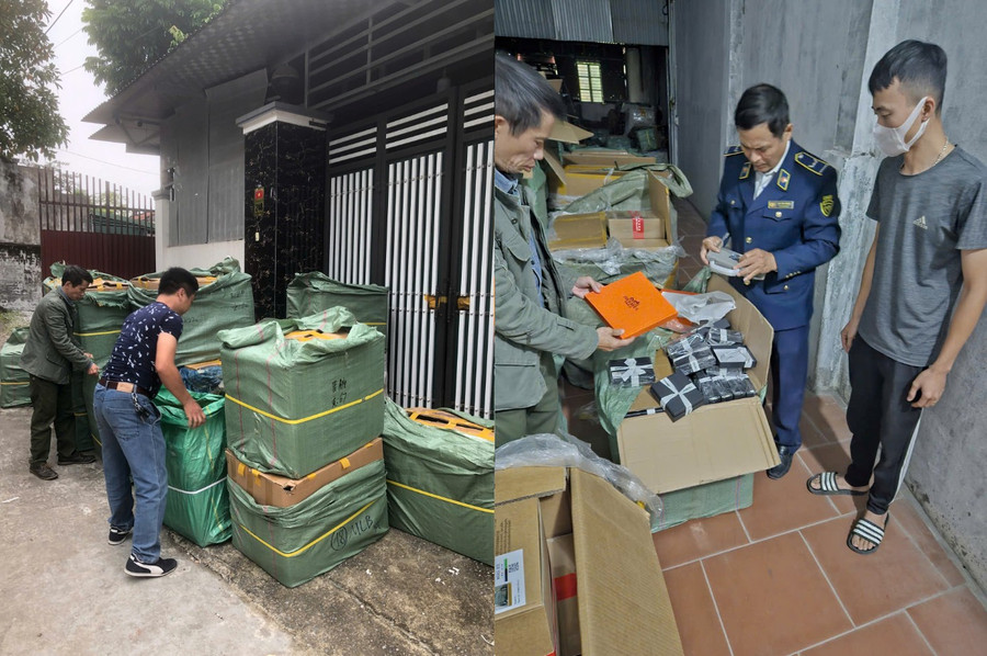 Cơ quan chức năng TP Hà Nội phát hiện hơn 1.600 túi xách giả mạo nhãn hiệu nổi tiếng tại xã Chuyên Mỹ (TP Hà Nội). xu-nghiem-vi-pham-bao-ve-nguoi-tieu-dung.png