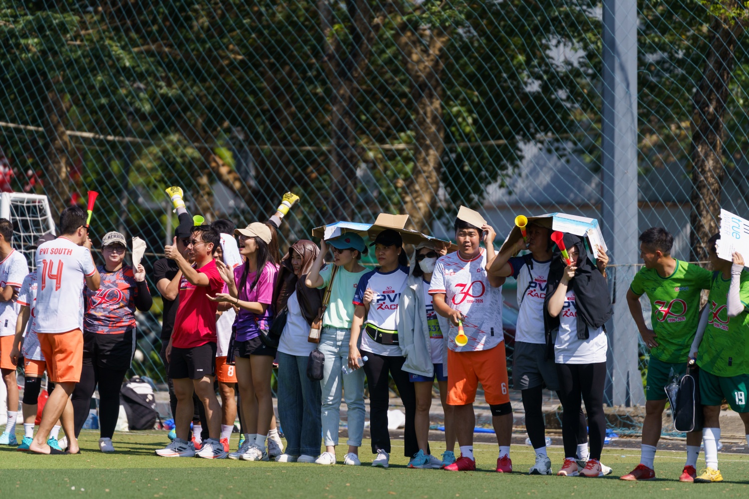 [Chùm ảnh] Sôi nổi Ngày hội Văn hóa Thể thao 30 năm PVI: “One Beat - One Dream”