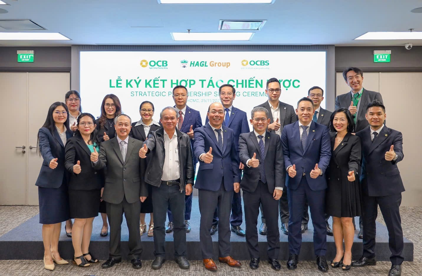 Sự hợp tác chiến lược OCB, OCBS, HAGL hướng tới mục tiêu thúc đẩy tài chính xanh và phát triển bền vững.