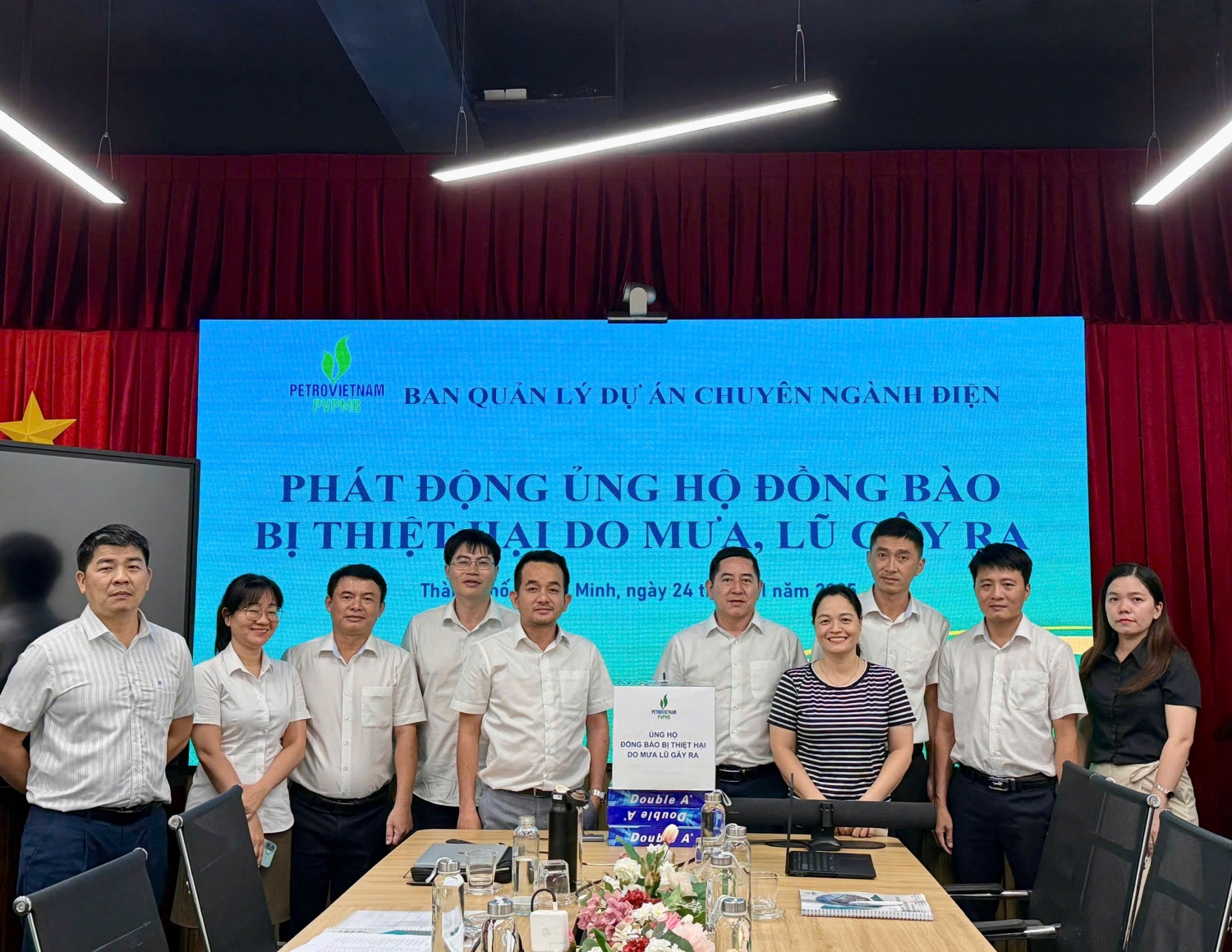 PVPMB phát động quyên góp ủng hộ đồng bào miền Trung và Tây Nguyên bị ảnh hưởng mưa lũ PVPMB phát động quyên góp ủng hộ đồng bào miền Trung, Tây Nguyên bị ảnh hưởng bởi mưa lũ