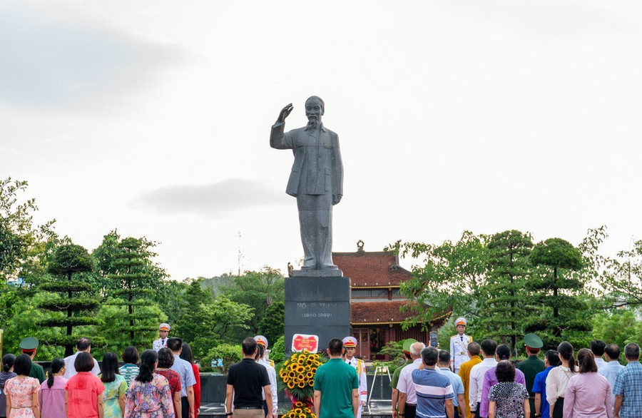 Di tích quốc gia đặc biệt Khu lưu niệm Chủ tịch Hồ Chí Minh trên đảo Cô Tô, tỉnh Quảng Ninh - Ảnh: ITN.