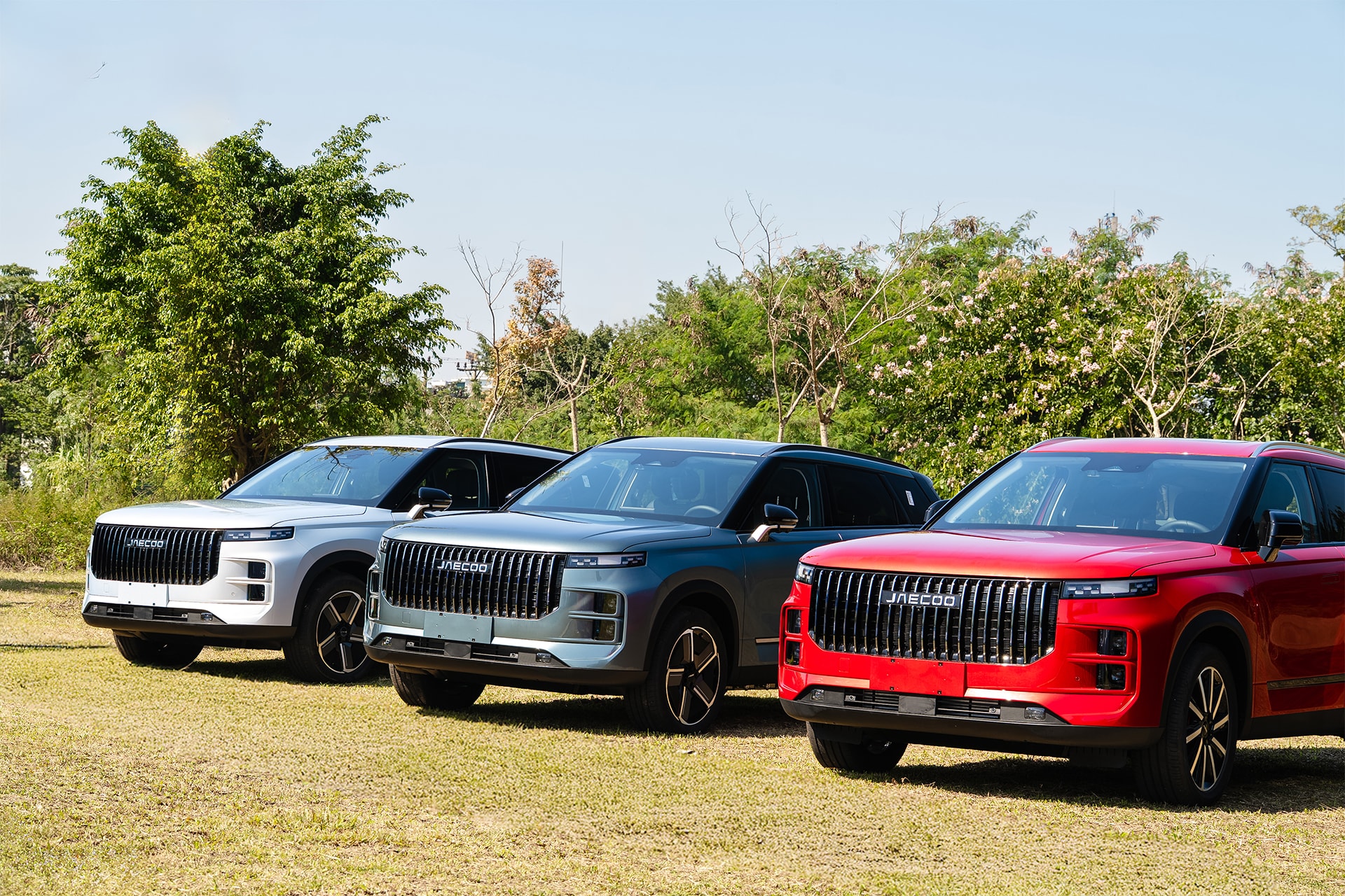 Mẫu xe Jaecoo J7 cạnh tranh ở phân khúc ô tô gầm cao cỡ C - Ảnh: OJV