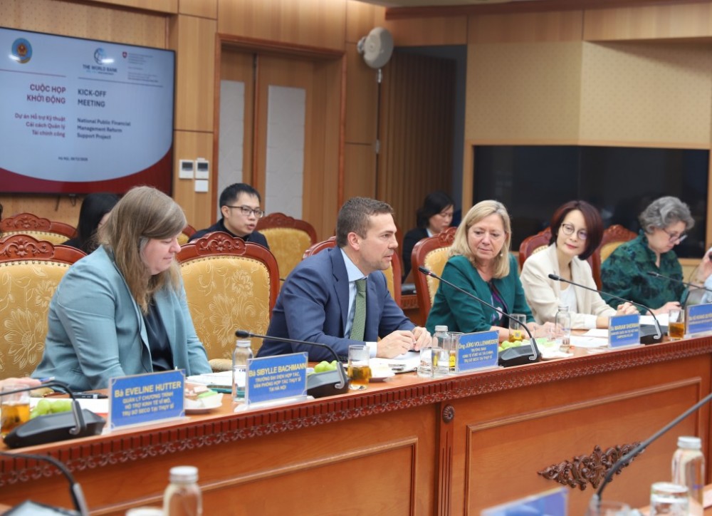 Bộ Tài chính, SECO và WB đồng hành triển khai, thúc đẩy cải cách tài chính công