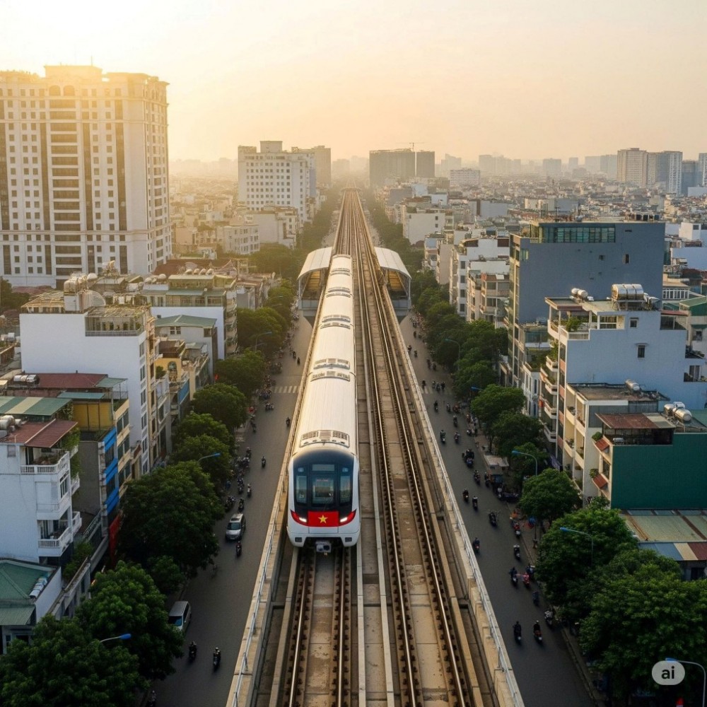 Metro số 2 khởi công, đẩy giá trị đô thị tại Vinhomes Green City Metro số 2 khởi công, đẩy giá trị đô thị tại Vinhomes Green City