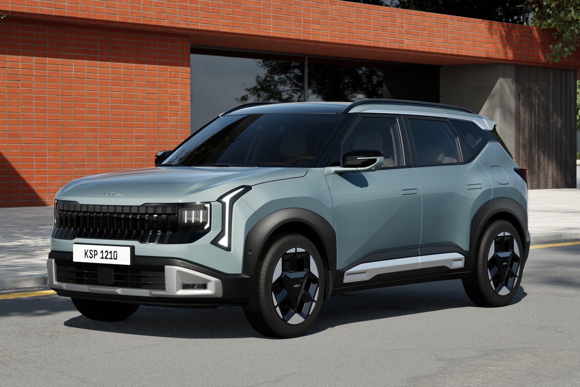 Thế hệ mới Kia Seltos 2026 sở hữu ngoại hình cơ bắp hơn hẳn thế hệ trước - Ảnh: Kia