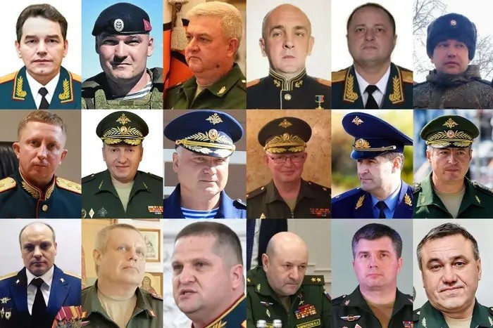 17 tướng lĩnh Nga thiệt mạng vì xung đột