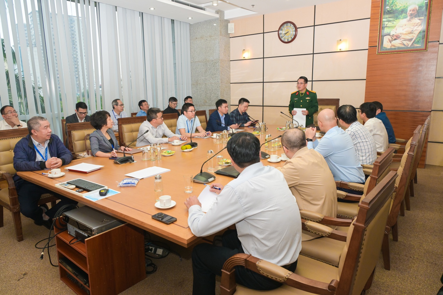 Petrovietnam nâng cao hiệu quả công tác quốc phòng, quân sự, gắn với nhiệm vụ sản xuất kinh doanh