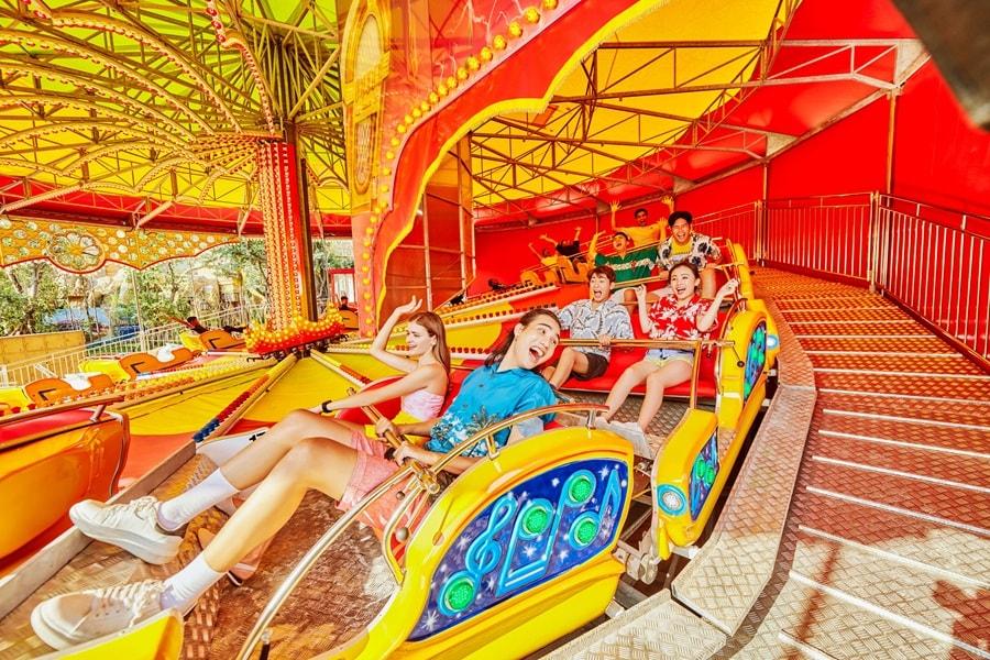 Hoạt động vui chơi giải trí tại công viên chủ đề VinWonders Phú Quốc