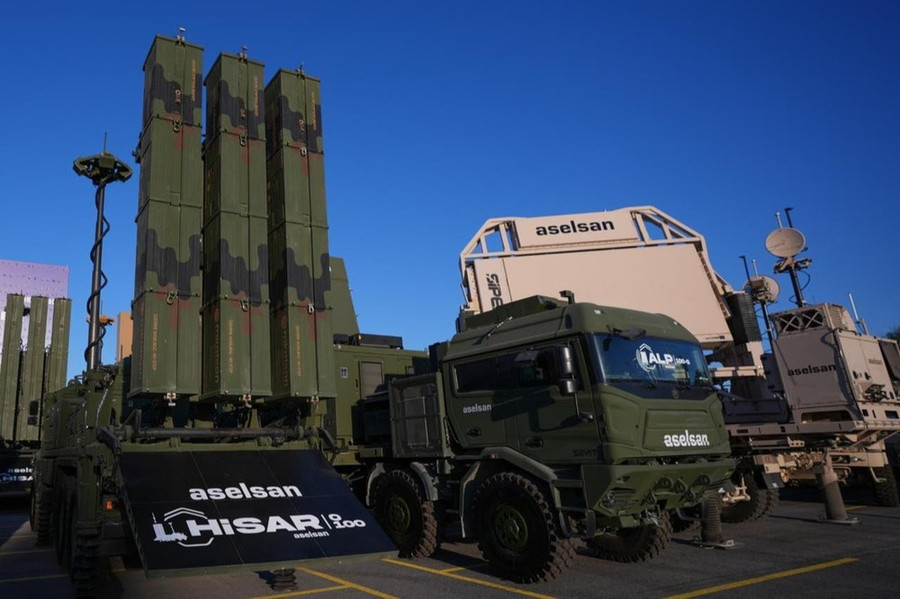 Hệ thống phòng không 'Mái vòm thép' của Thổ Nhĩ Kỳ.