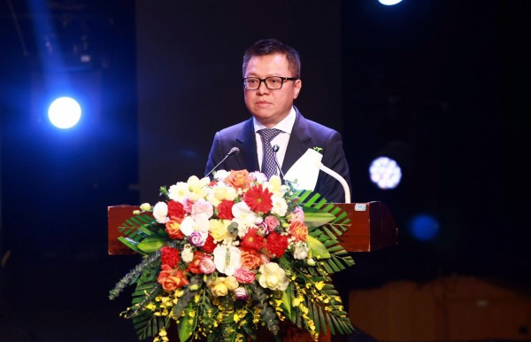 Đồng chí Lê Quốc Minh phát biểu chỉ đạo tại buổi lễ.