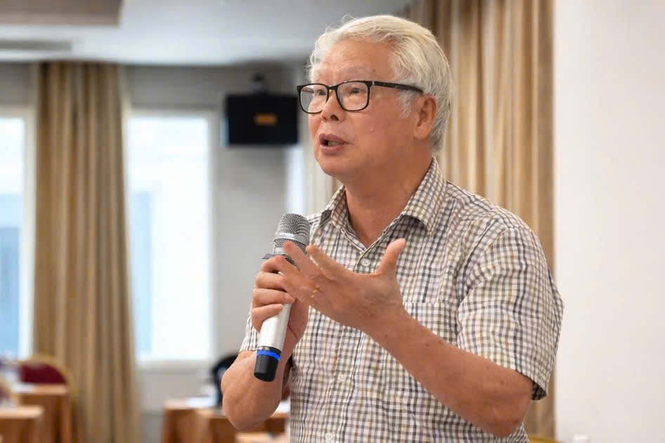 Ông Đỗ Thanh Bái - đại diện Hội Hóa học Việt Nam - Phó Chủ tịch kiêm Tổng thư ký Hội Trách nhiệm tự nguyện của các doanh nghiệp hóa chất Việt Nam (VRCC)