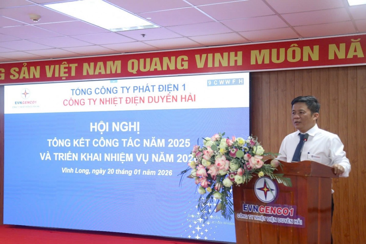 Nhiệt điện Duyên Hải vượt khó, hoàn thành xuất sắc nhiệm vụ năm 2025