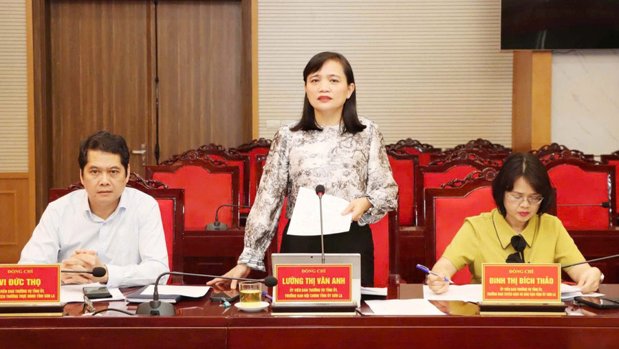 Các đại biểu thảo luận, đưa ra các giải pháp thực hiện bầu cử đồng bộ, đúng luật. z7585151260531-2dc6b64e789fe197add7070f0abca829.jpg