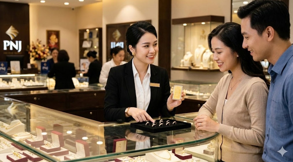 Giá vàng sáng ngày 9-3-2026 - Ảnh minh họa