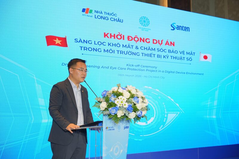 Ông Vũ Ngọc Thắng - Giám đốc Ngành hàng Thuốc - Vaccine Hệ thống nhà thuốc và trung tâm tiêm chủng Long Châu.