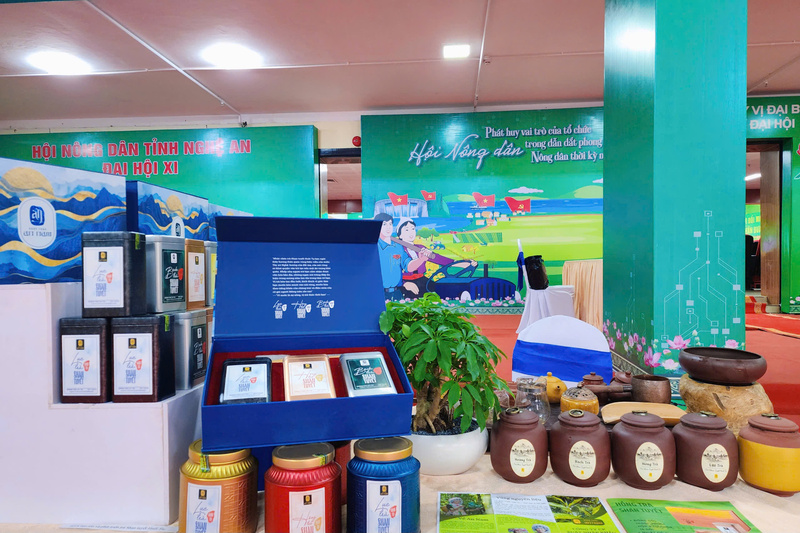 Tỉnh Nghệ An hiện có gần 800 sản phẩm OCOP đạt từ 3 sao trở lên. Ảnh: Mai Liễu