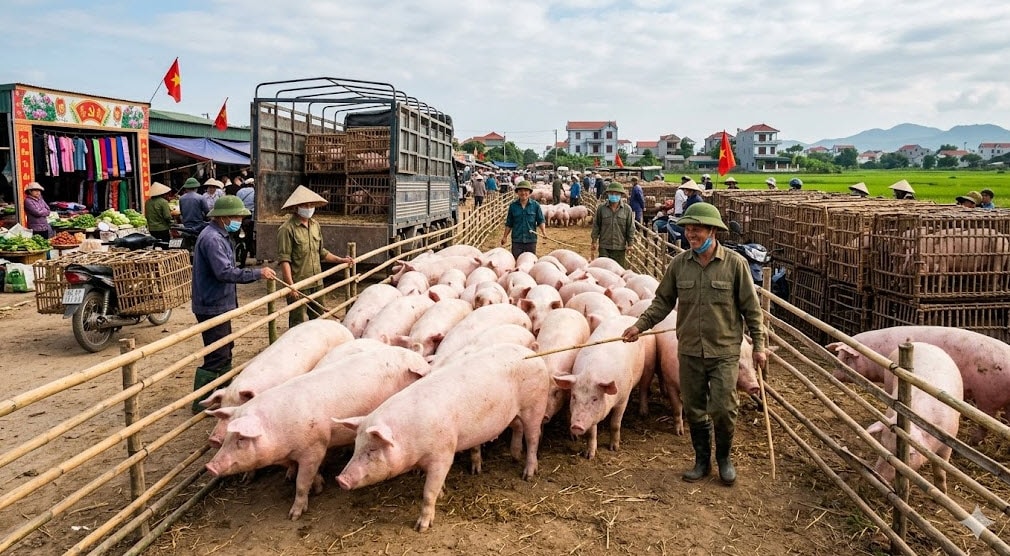 Giá heo hơi sáng nay 12-3-2026 - Ảnh minh họa
