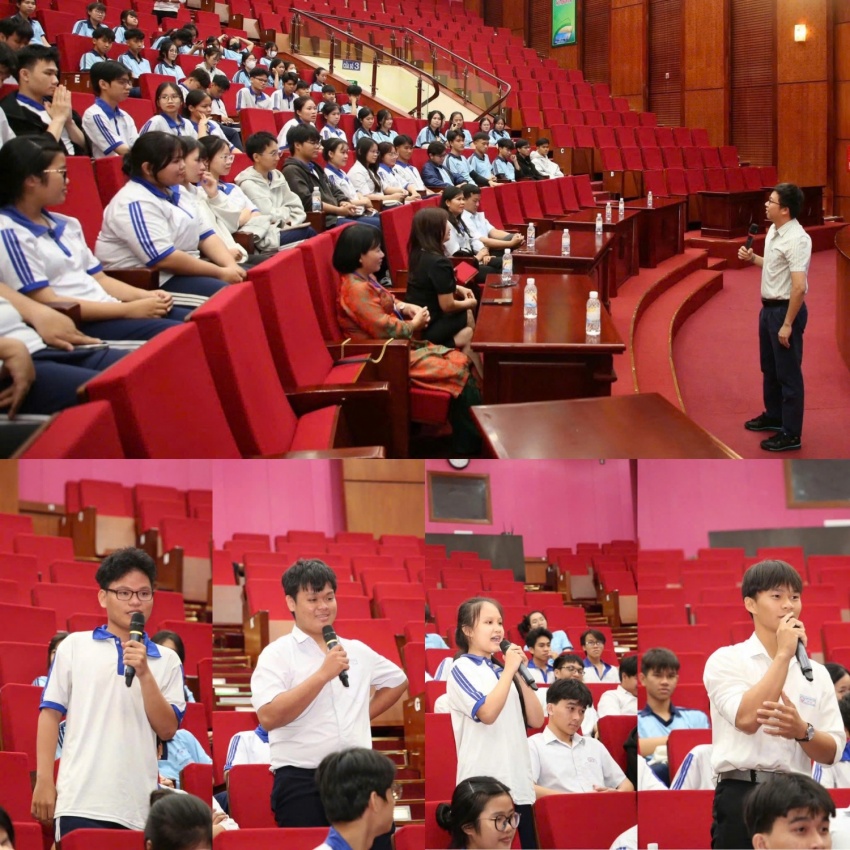 Vietsovpetro đón đoàn học sinh THPT trên địa bàn TP HCM đến tham quan, giao lưu hướng nghiệp