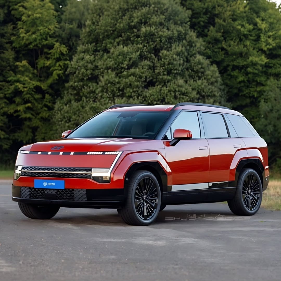 Ngoại thất dự đoán của Hyundai Tucson 2027 - Ảnh dựng đồ họa: Autoya