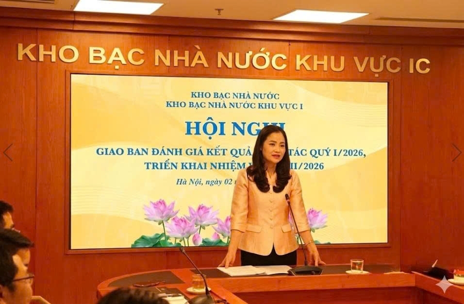 Kho bạc Nhà nước khu vực I: Hoàn thành toàn diện các mặt công tác quý I/2026 Kho bạc Nhà nước khu vực I: Hoàn thành toàn diện các mặt công tác quý I/2026