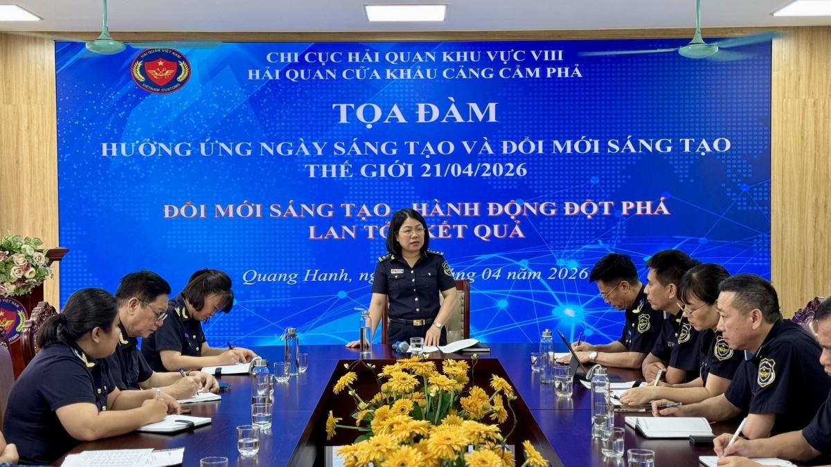 Hải quan Cẩm Phả ứng dụng hiệu quả công nghệ trong hoạt động nghiệp vụ