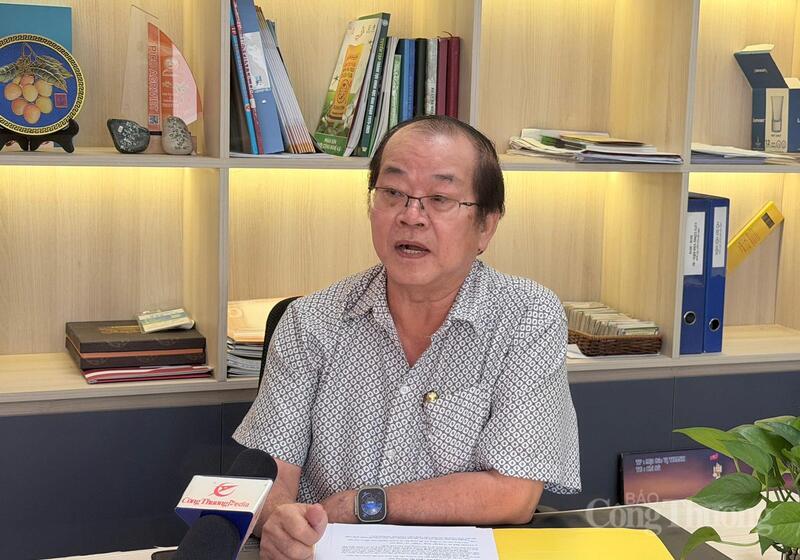 Ông Đặng Phúc Nguyên, Tổng Thư ký Hiệp hội Rau quả Việt Nam.