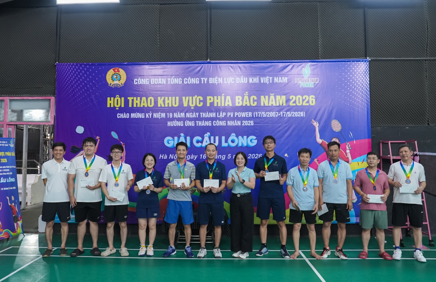 [Chùm ảnh] Sôi nổi Hội thao PV Power khu vực phía Bắc hướng tới kỷ niệm 19 năm thành lập Tổng công ty